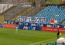 Protest la Oțelul între galerii după meciul dintre Ambele echipe ambele-galerii-au-protestat-la-otelul-–-uta:-care-a-fost-motivul