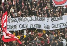 Dinamoviștii nu vor putea afișa bannere rasiste la derby se-putea-si-mai-rau!-bannerele-rasiste-ale-dinamovistilor-interzise-la-derby