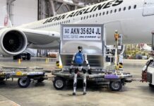 Roboți încărcă bagaje de cală la aeroportul din Japonia în test datorită crizei de personal video:-robotii-incarca-bagajele-de-cala-in-locul-oamenilor-la-aeroport.-testul-facut-de-japonezi-din-cauza-crizei-de-personal