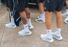Jucători internaționali de la naționalele Spaniei, Germaniei, Argentinei, Japoniei și Mexicului poartă pantofi adidas Hyperboost Euphoria la startul CM 2026 jucatorii-internationali-ai-nationalelor-spaniei,-germaniei,-argentinei,-japoniei-si-mexicului-poarta-pantofii-personalizati-adidas-originals-hyperboost-euphoria-in-timpul-meciurilor-de-deschidere-fifa-world-cup-2026